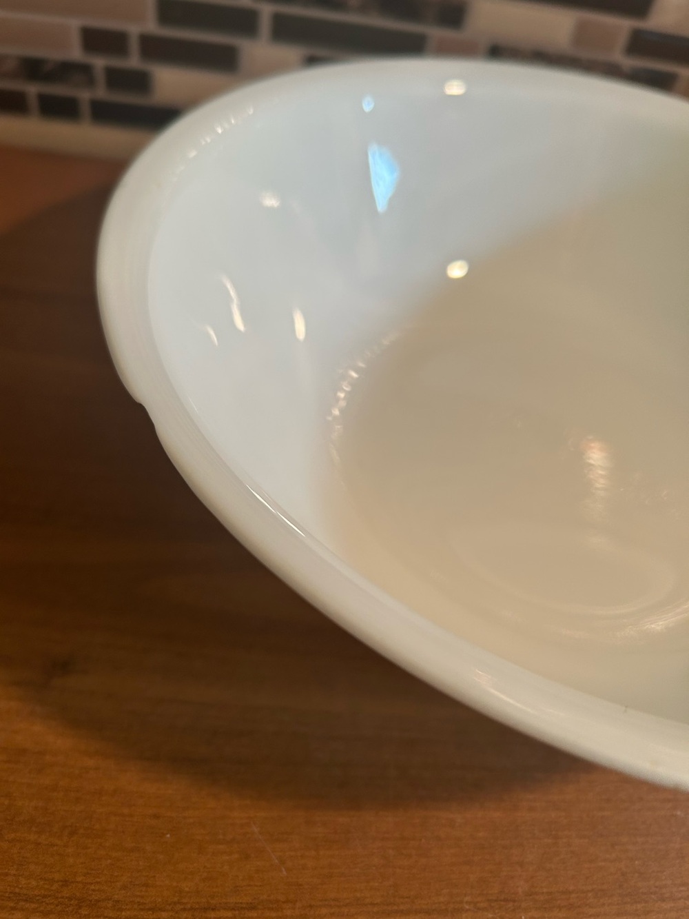 Vintage Corelle Woodland Serving Bowl with small chip - Picture 5 of 5